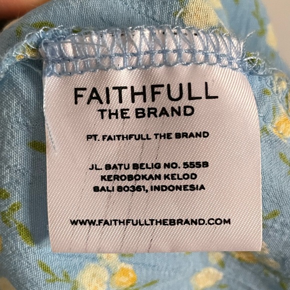 Faithfull The Brand- Floral mini dress- xs - Picture 4 of 5
